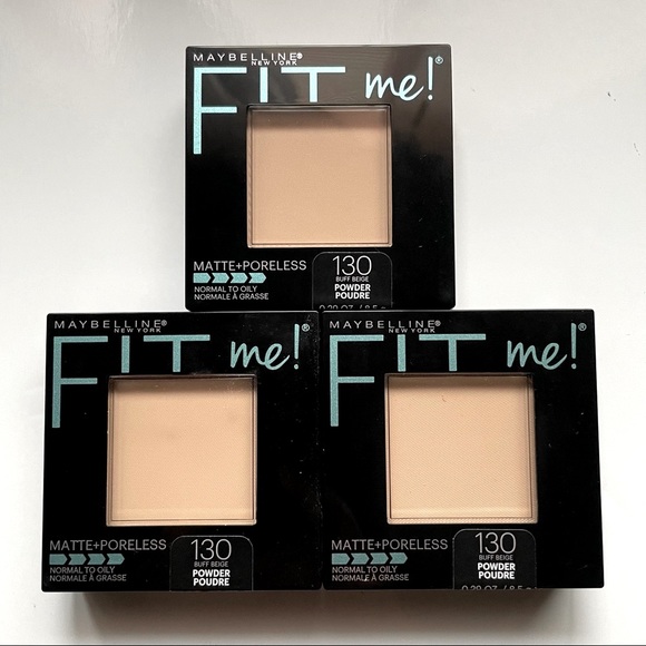 Set of Maybelline Matte + Poreless Powders in 130 Buff Beige - Picture 1 of 3